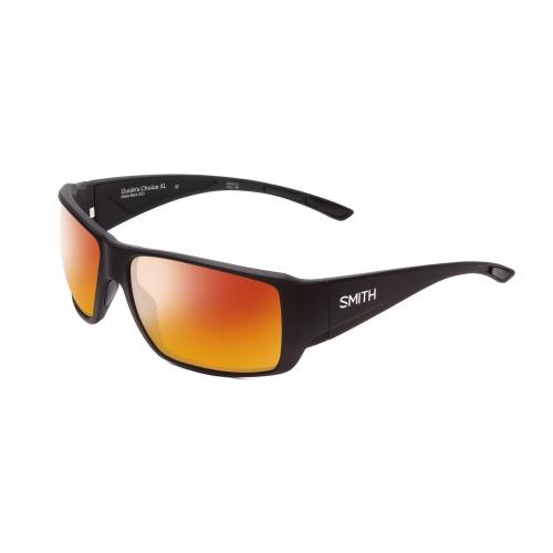 Smith Guides Choice XL Unisex Polarized Sunglasses Choose Lens Color Black 63 mm Red Mirror Polar