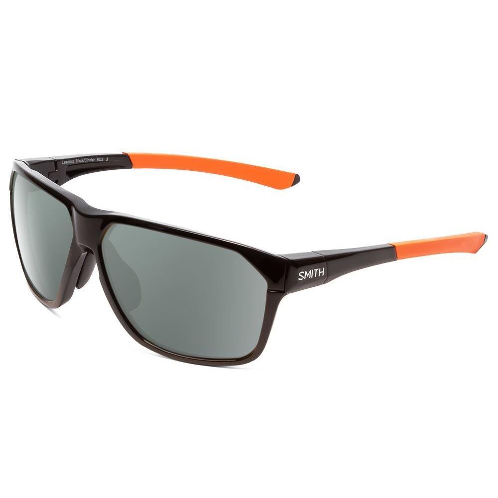 Smith Leadout Designer Polarized Sunglasses in Matte Black Orange 63mm 4 Options