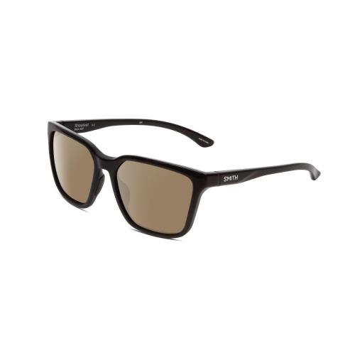 Smith Shoutout Unisex Retro Polarized Sunglasses in Black 57mm Choose Lens Color Amber Brown Polar