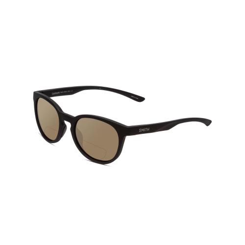 Smith Eastbank Unisex Round Polarized Bi-focal Sunglasses Black 52 mm 41 Options Brown