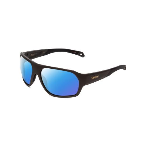 Smith Deckboss Unisex Polarized Sunglasses in Gravy Grey 63 mm Choose Lens Color Blue Mirror Polar