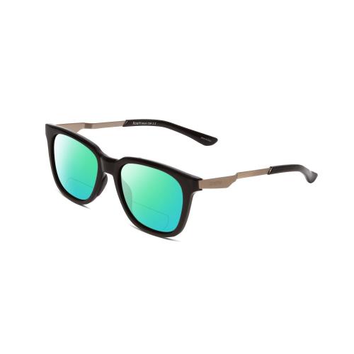 Smith Roam Classic Unisex Polarized Bi-focal Sunglasses in Black 53mm 41 Options Green Mirror