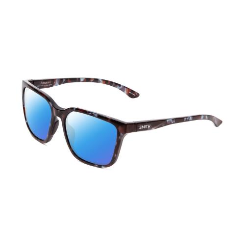 Smith Shoutout Unisex Polarize Sunglasses 4 Option Retro Sky Tortoise Brown 57mm Blue Mirror Polar