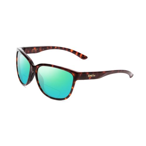 Smith Monterey Polarized Bi-focal Sunglasses 41 Options Tortoise Brown Gold 58mm - Frame: Multicolor, Lens: Green Mirror