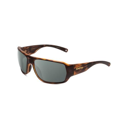 Smith Castaway Unisex Wrap Polarized Sunglasses in Tortoise Gold 63 mm 4 Options Smoke Grey Polar