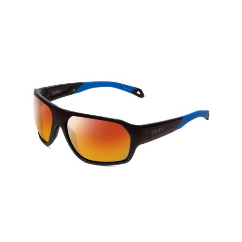 Smith Deckboss Unisex Polarized Sunglasses in Black Blue 63 mm Choose Lens Color Red Mirror Polar