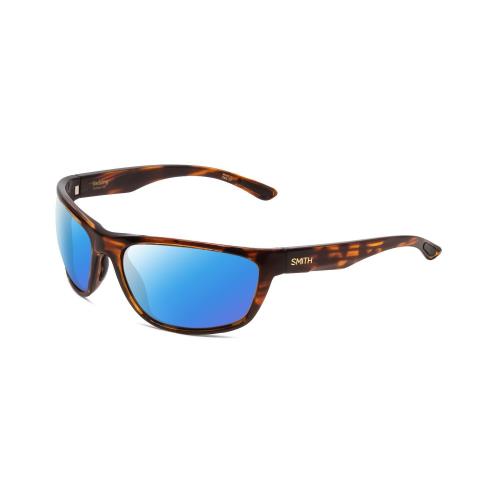 Smith Redding Unisex Wrap Polarized Sunglasses in Tortoise Brown 62 mm 4 Options Blue Mirror Polar