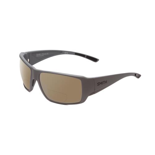 Smith Guides Choice Unisex Polarized Bi-focal Sunglasses 41 Options in Grey 63mm Brown