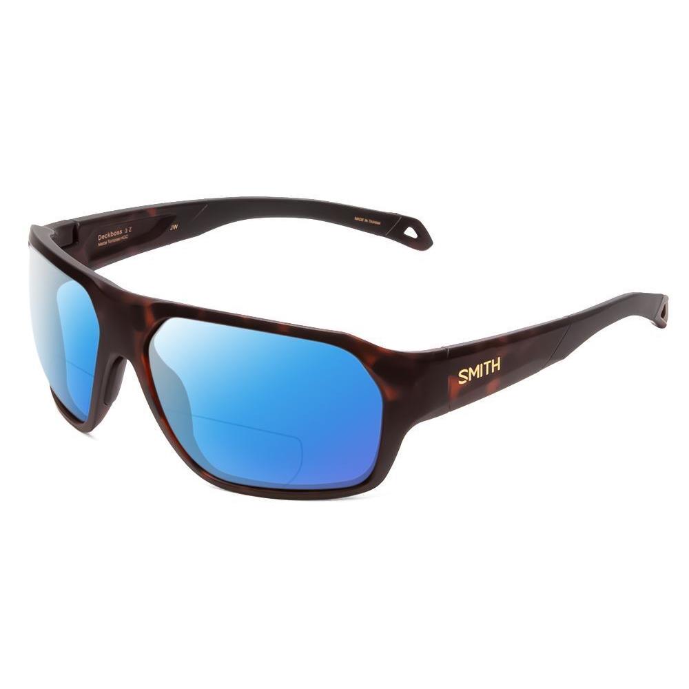 Smith Deckboss Polarized Bi-focal Sunglasses Tortoise Brown Gold 63mm 41 Options - Frame: Multicolor, Lens: Blue Mirror