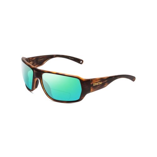 Smith Castaway Wrap Polarized Bi-focal Sunglasses Tortoise Gold 63 mm 41 Options Green Mirror