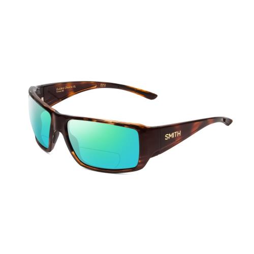 Smith Guides Choice XL Polarized Bi-focal Sunglasses in Tortoise 63mm 41 Options Green Mirror