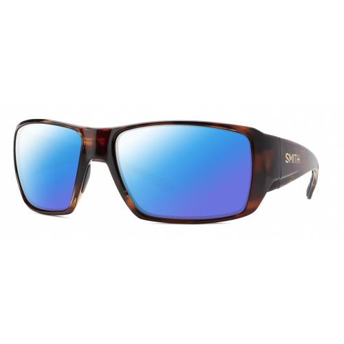 Smith Guides Choice XL Unisex Polarized Sunglasses in Tortoise Havana Gold 63 mm - Frame: