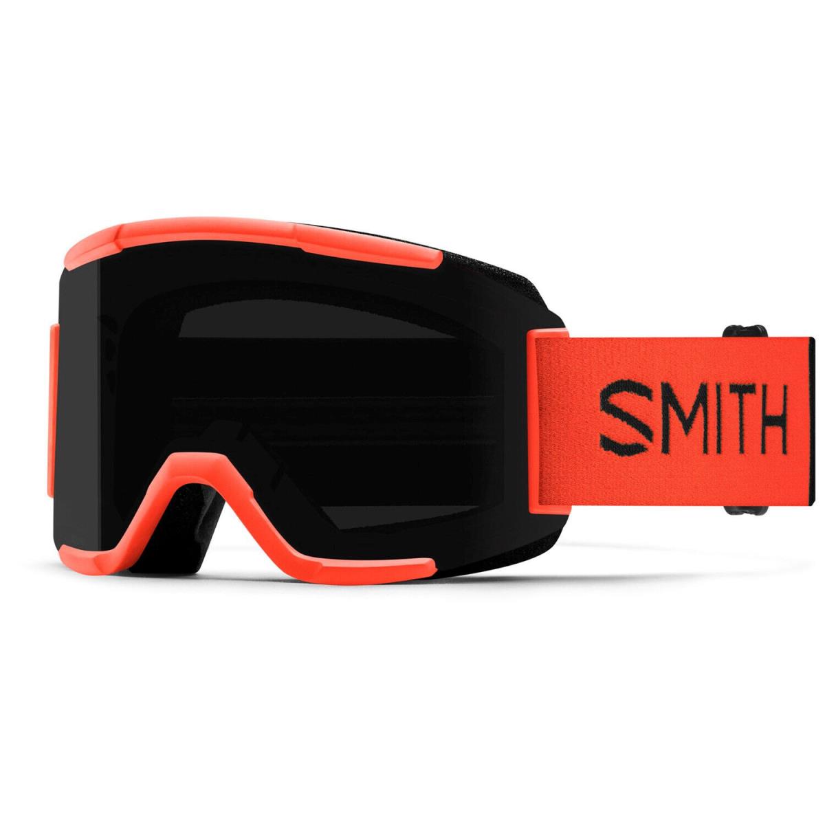 Smith Squad Snow Goggles - 2024 - Poppy W/chromapop Sun Black