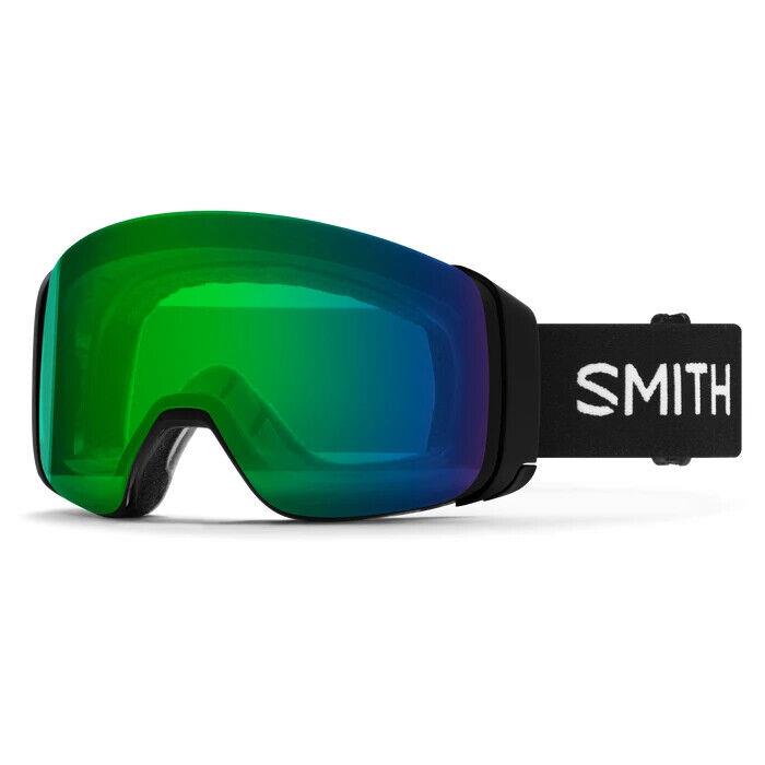 Smith 4D Mag Snow Goggles - 2025 - Black W/chromapop Everyday Green Mirror