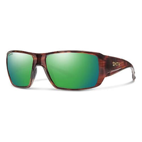 Smith Guides Choice XL Polarized Sunglasses Tortoise Cpgreenmirror - Frame: , Lens: CPGreenMirror