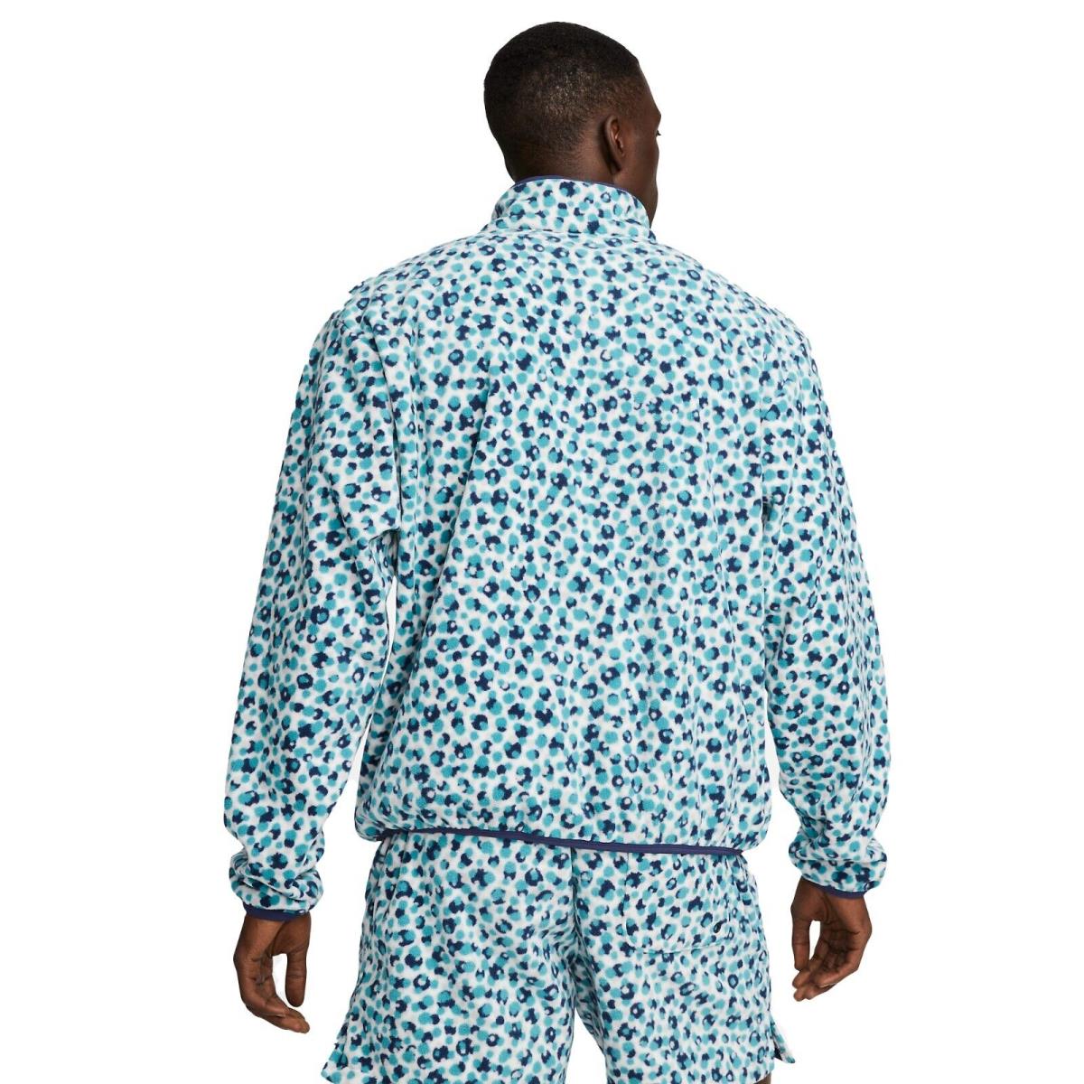 Nike Club Fleece+ Mineral Teal/navy DX0531-379 Men Plush Fleece Ultrasoft Jacket