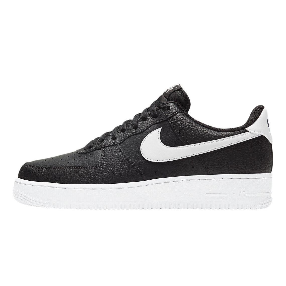 Men`s Nike Air Force 1 `07 Black/white CT2302 002 - Black/White