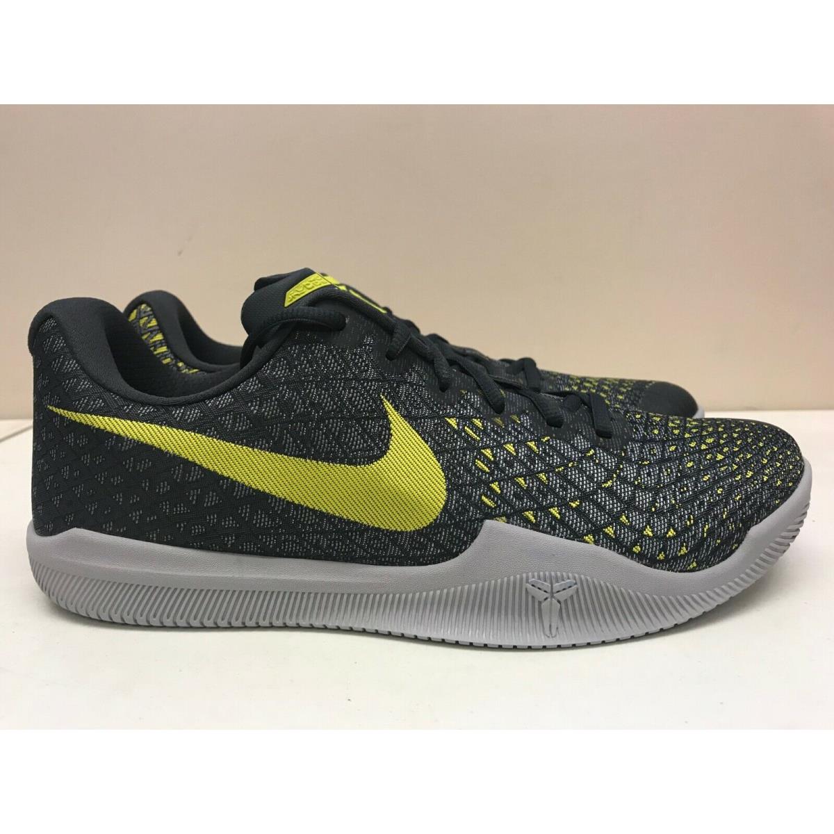 Men`s 8.5 Nike Kobe Mamba Instinct Dust Anthracite Electro-lime 852473-003