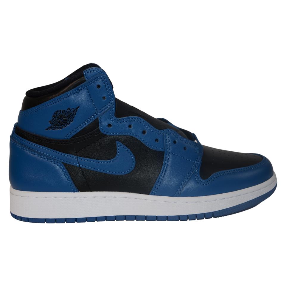 Nike Air Jordan Retro I 1 High OG GS Dark Marina Blue Black White 575441-404