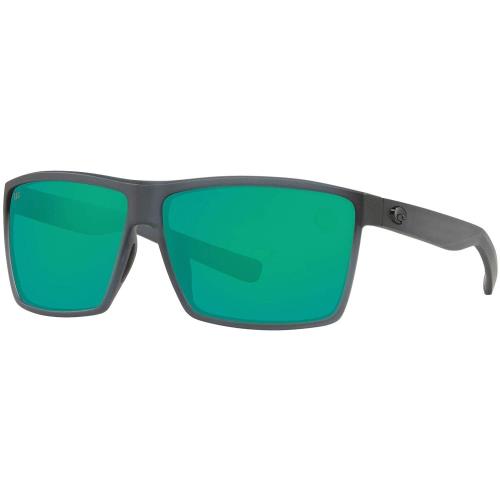 Costa Del Mar Men`s Rincon Polarized Sunglasses Matte Smoke / Copper Green 63mm