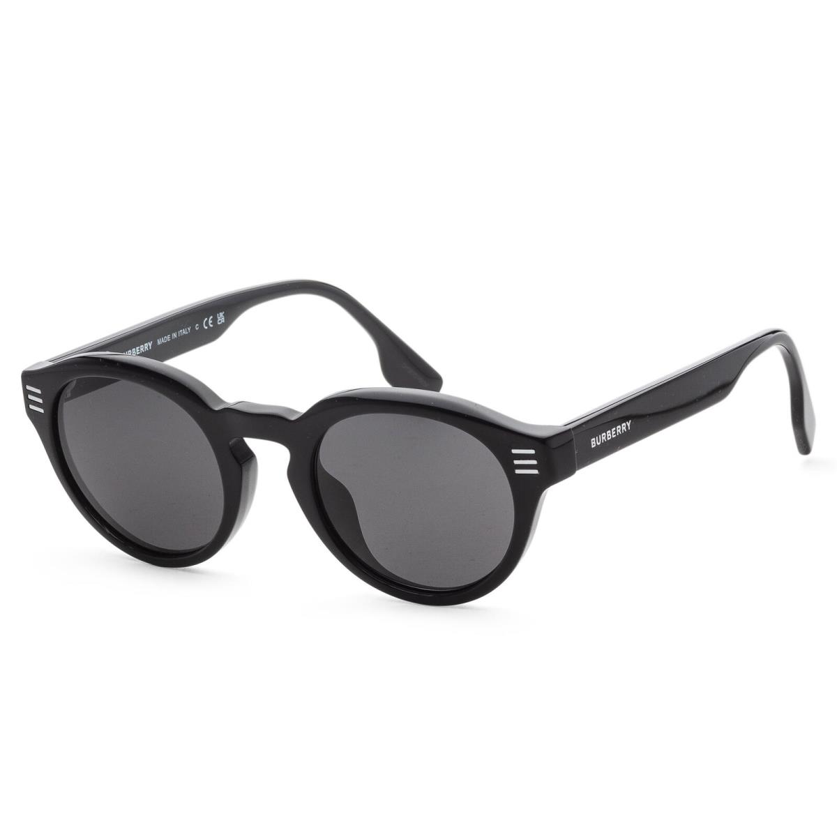 Burberry Men`s 50mm Black Sunglasses BE4404F-300187-50