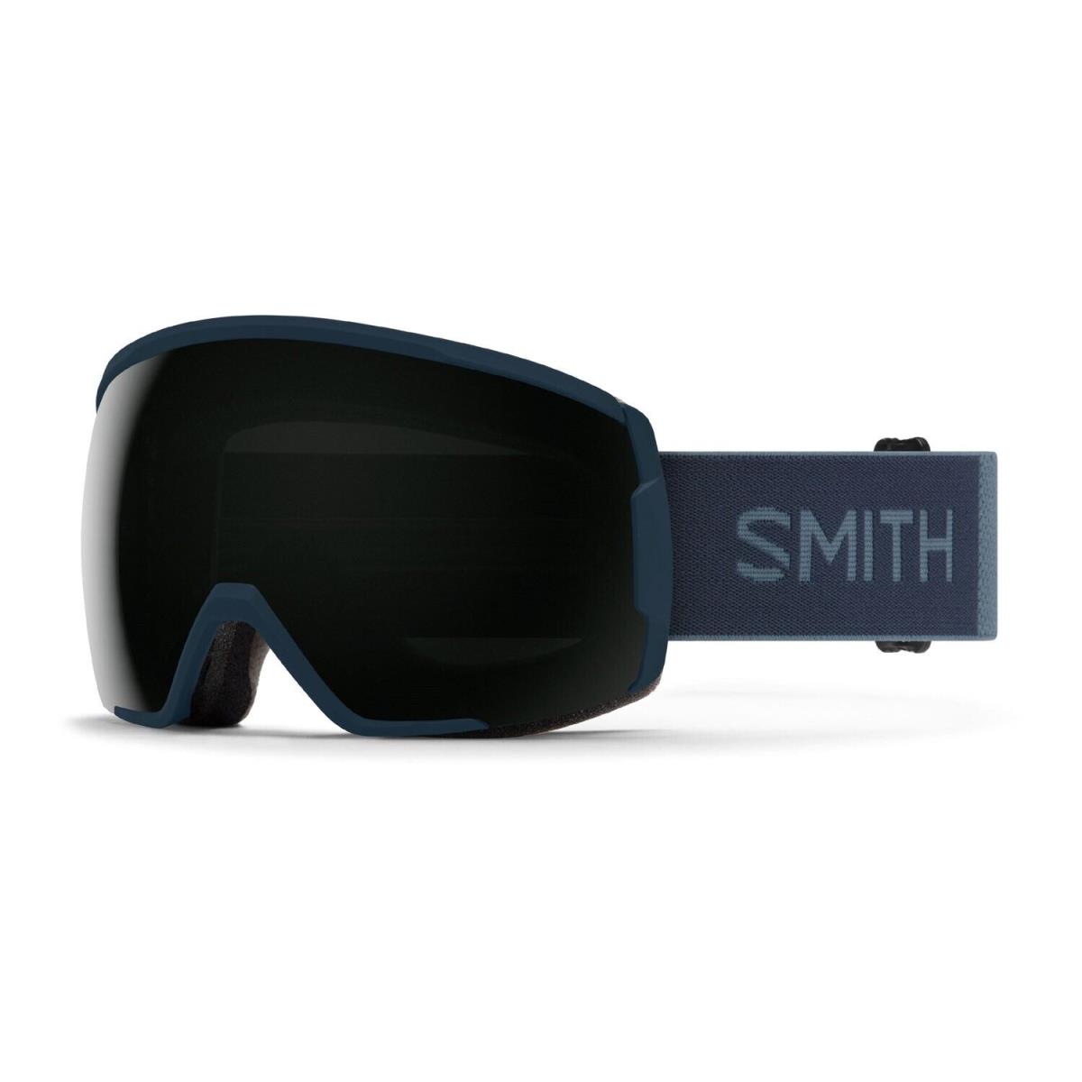 Smith Proxy Snow Goggles French Navy Frame Chromapop Sun Black Lens