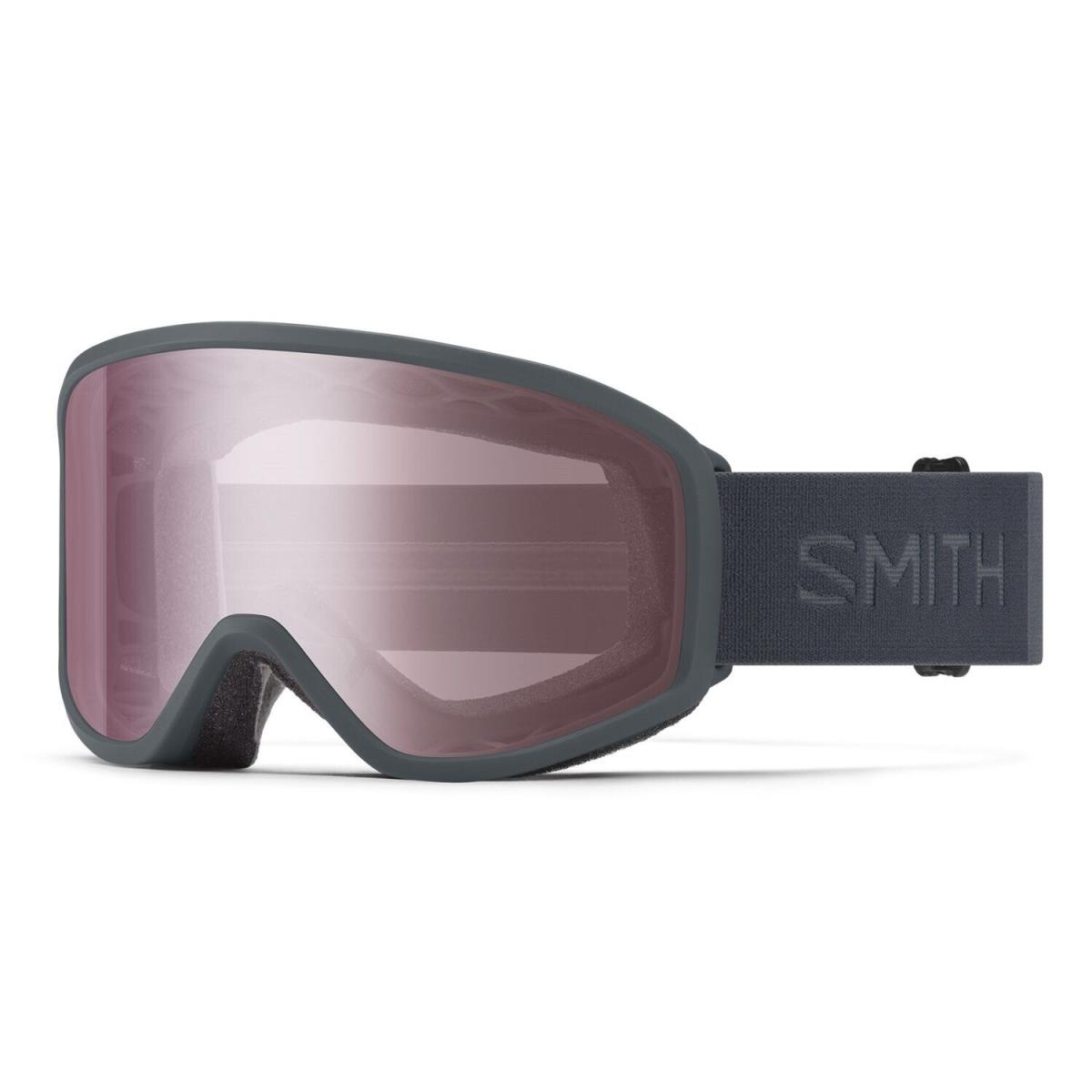 Smith Reason Otg Ski/snow Goggles Slate Frame Ignitor Mirror Lens 2023 - Frame: Gray