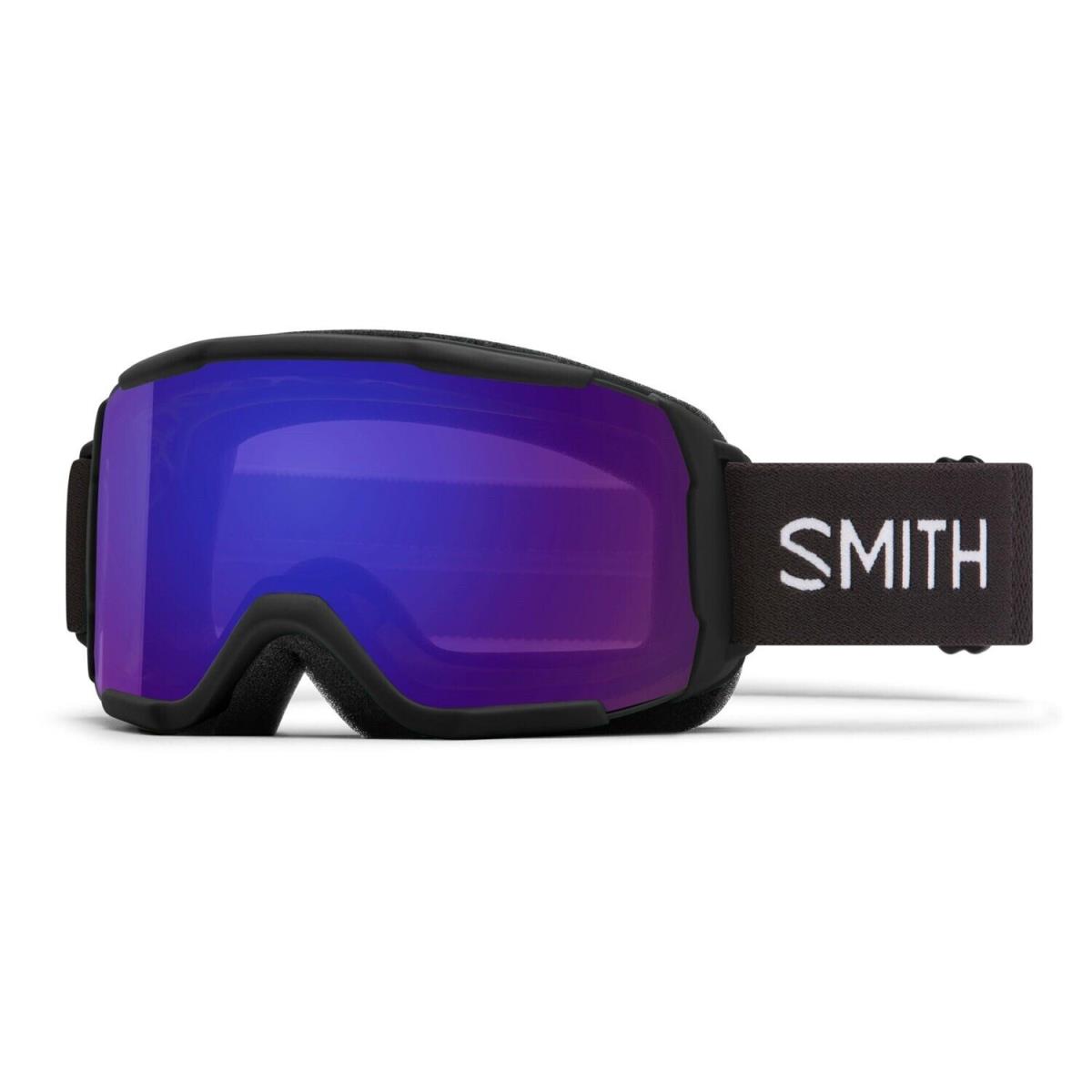 Smith Showcase Otg Ski / Snow Goggles Black Frame Everyday Violet Mirror Lens