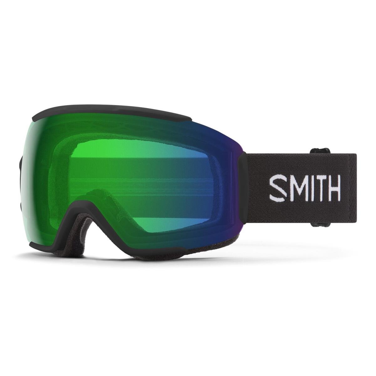 Smith Sequence Otg Ski/snow Goggles Black Frame Chromapop Everyday Green Lens