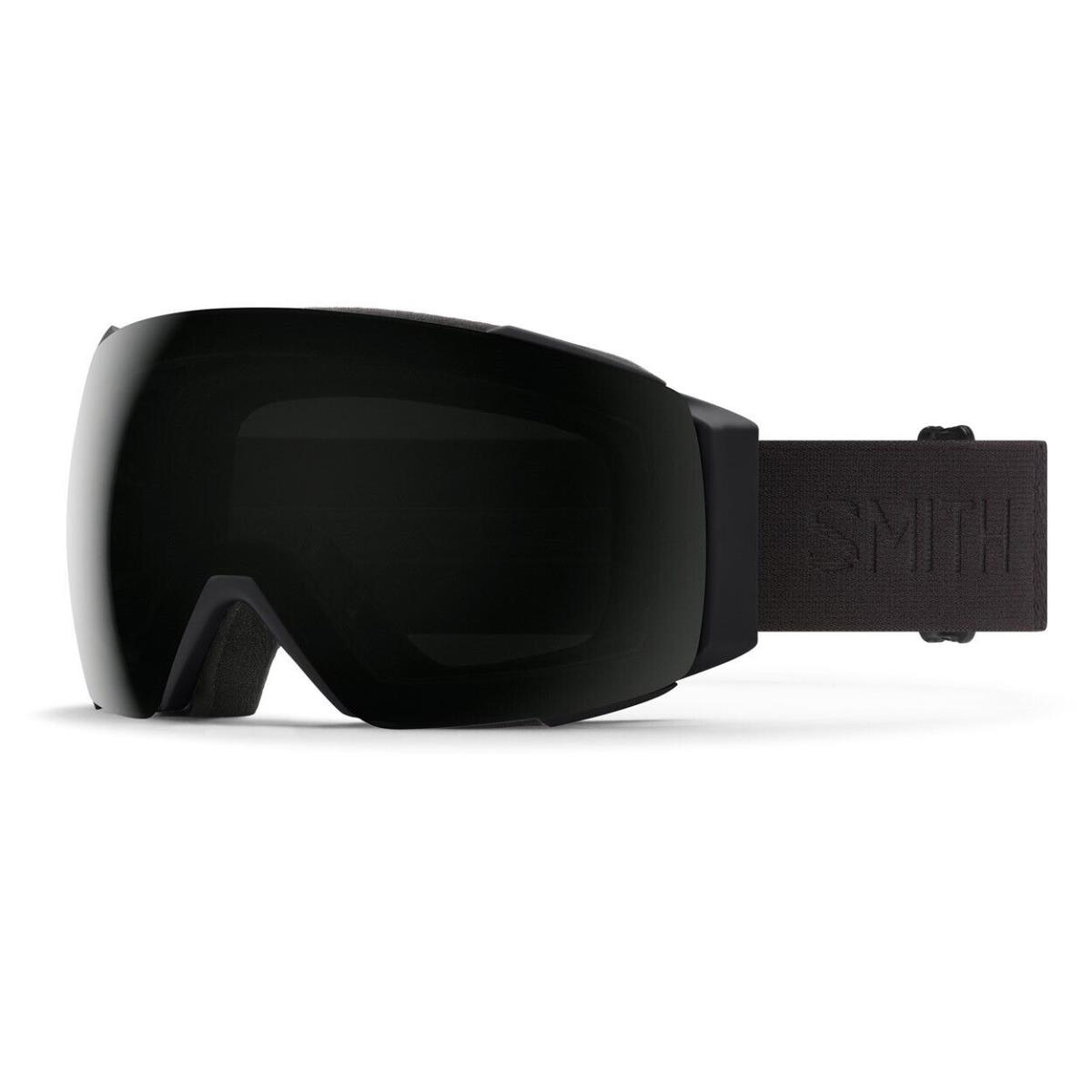 Smith I/o Mag Ski and Snow Goggles Blackout Chromapop Sun Black +bonus