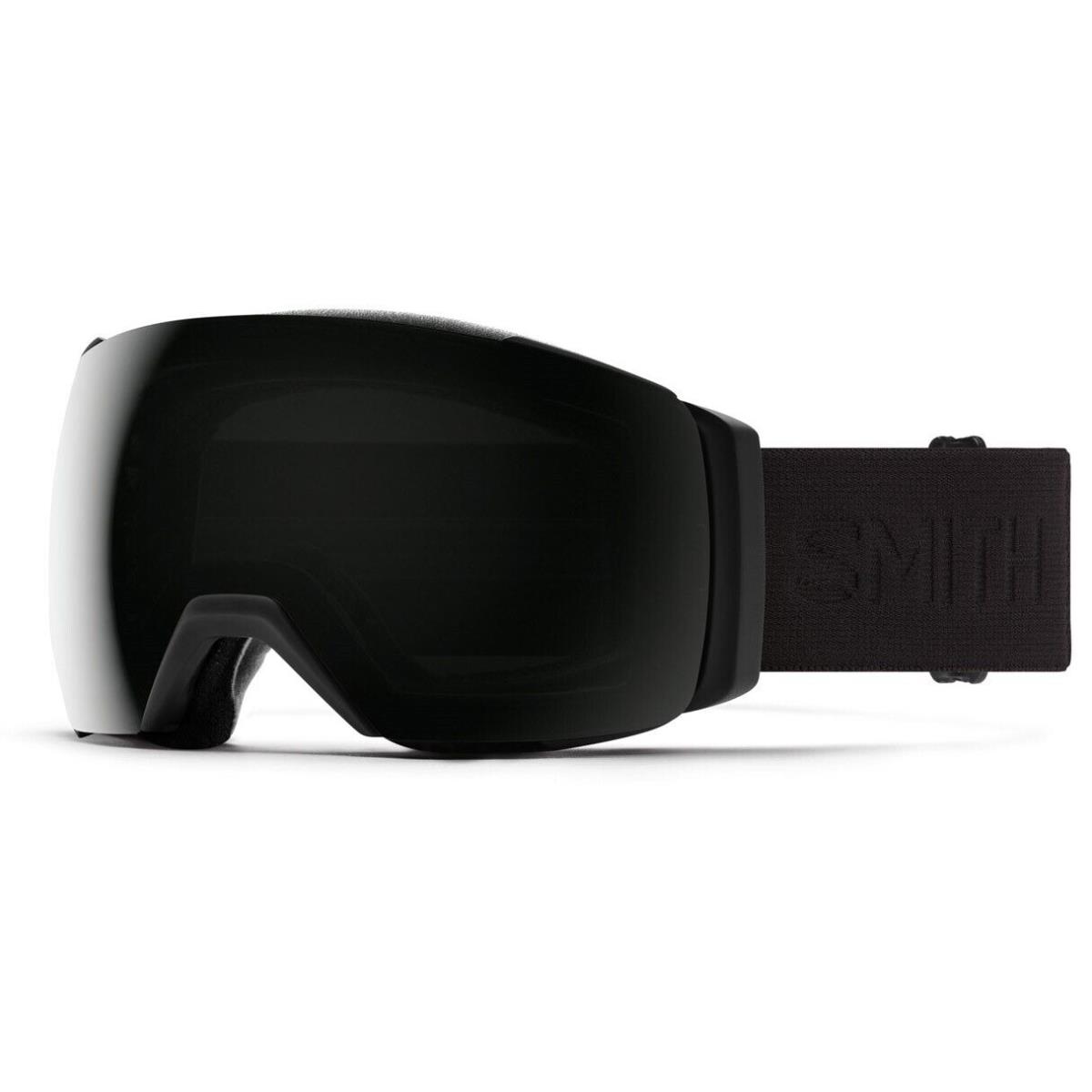 Smith I/o Mag XL Ski / Snow Goggles Blackout Chromapop Sun Black Lens +bonus