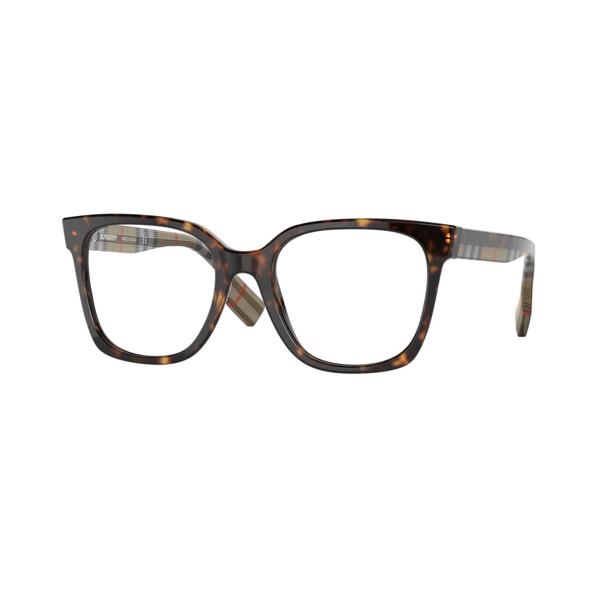 Burberry BE 2347 Evelyn Dark Havana 3943 Eyeglasses