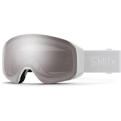 Smith Mag 4D S Snow Goggles White Vapor/chromapop Platinum Mirror CP Rose Flash