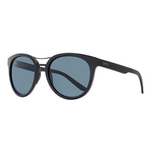 Smith Chromapop Sunglasses Bridgetown 807E3 Black Polarized 54mm - Frame: Black, Lens: Gray