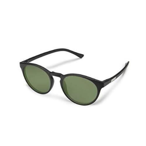 Smith Optics Suncloud Metric Polarized Sunglasses Matte Black/polarized Gray Green One Size