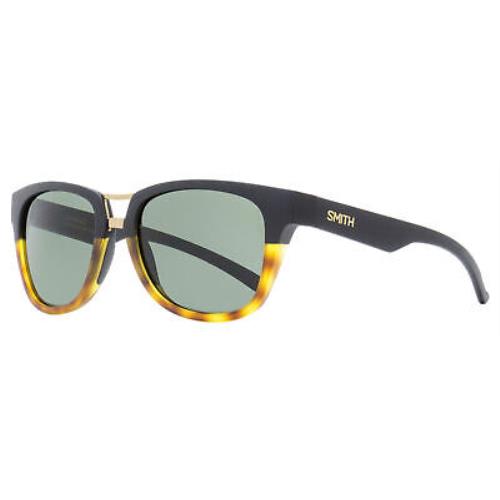 Smith Carbonic Sunglasses Landmark Gvspx Matte Black/tortoise 53mm - Frame: Matte Black/Tortoise, Lens: Gray-Green