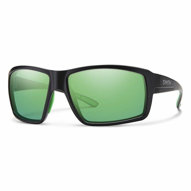 Smith Fireside 0003 Z9 Matte Black/ Green Multi Polarized Lens Sunglasses