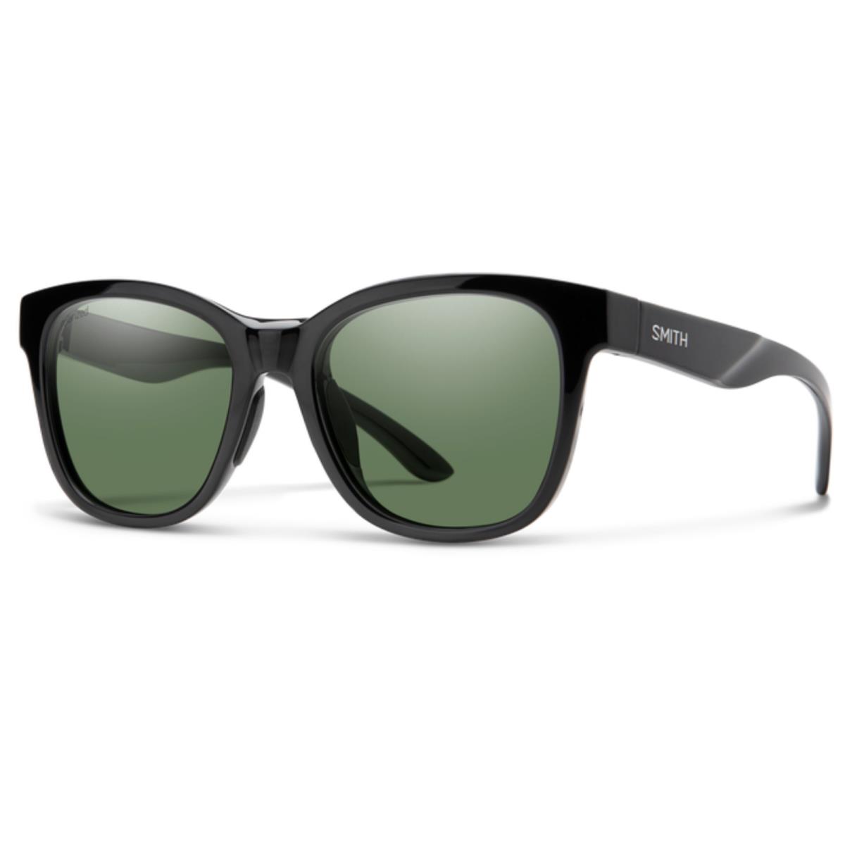 Smith Caper Sunglasses-black-gray Green Polarized Lens