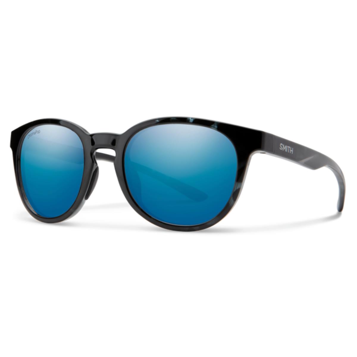 Smith Eastbank Sunglasses-black Ice Tortoise-chromapop Blue Polarized Lens