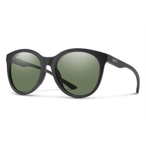 Smith Bayside Matte Black Chromapop Polarized Gray Green 54 mm Men`s Sunglasses