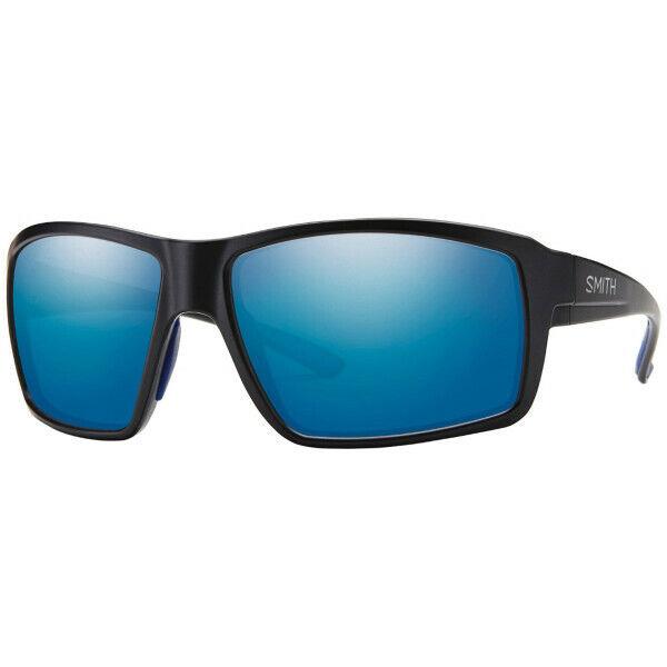 Smith Fireside 0003 Z0 Matte Black/ Blue Mirror Lens Sunglasses