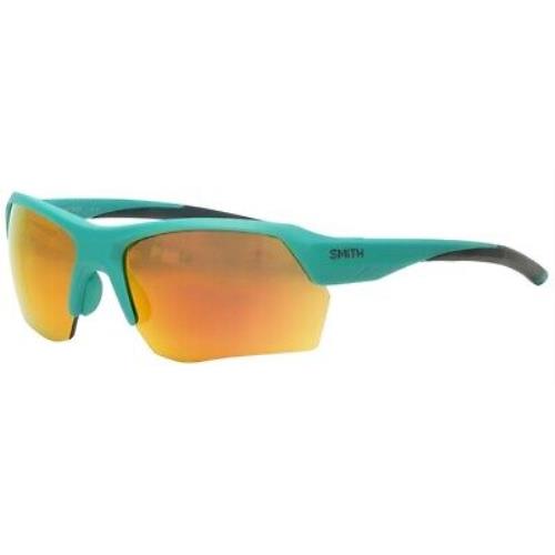 Smith Sunglasses - Tempo Max Dld - Matte Jade / Red Mirror / Contrast Rose