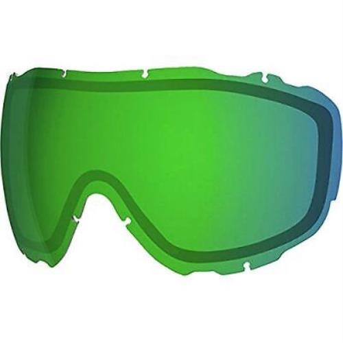 Smith Turbo Fan Prophecy Snow Goggle Replacement Lens Chromapop ED Green Mirror