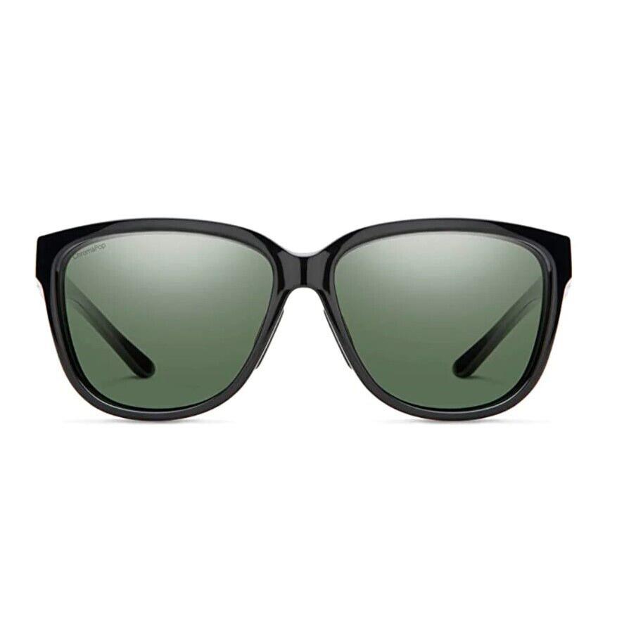 Smith Mens Black Frame Sunglasses Polarized Gray/green Lens - 20298680758L7