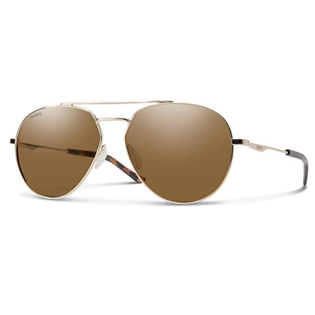 Smith Westgate Sunglasses-gold-chromapop Brown Polarized Lens