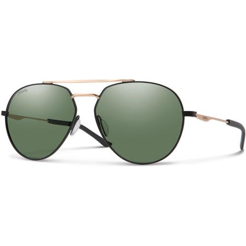 Smith Westgate Sunglasses-matte Black Gold-chromapop Grey Lens