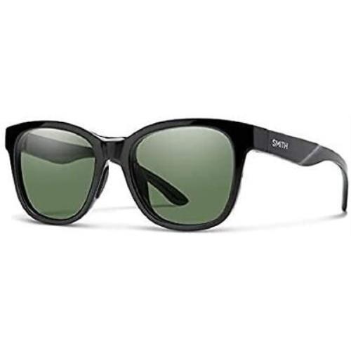 Smith Caper Modern Round Cateye Designer Sunglasses Black Tortoise/carbonic Grey