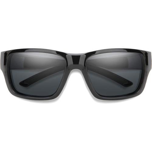 Smith Outback Men`s Sunglasses Black/grey - Frame: Black, Lens: Gray