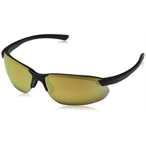 Smith Parallel Max 2 Rimless Sunglasses Black/polarized Gold Mirror Ignitor Rose