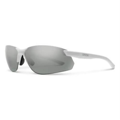 Smith Parallel Max 2 Sunglasses White/polarized Platinum Mirror Ignitor Rose Red